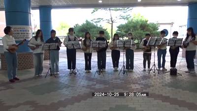 2024학년도 교육과정 발표회  및 전시회 축하 버스킹(방과후 우쿠렐레부)